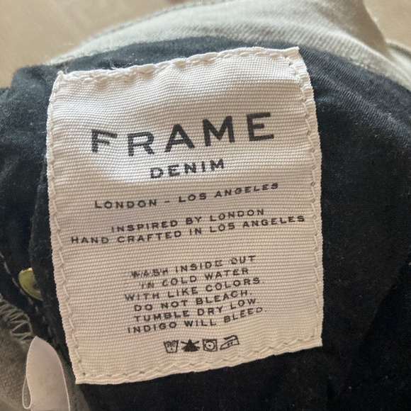 Frame Denim Grey Flare Jeans - Picture 7 of 9